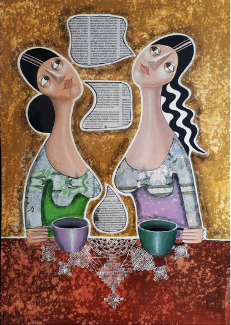 Καφεδάκι - Coffe Time
 60x45 cm (SOLD)